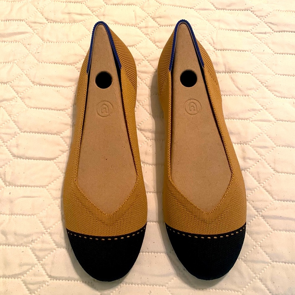 Rothy’s Camel Captoe Women’s Size 9.5